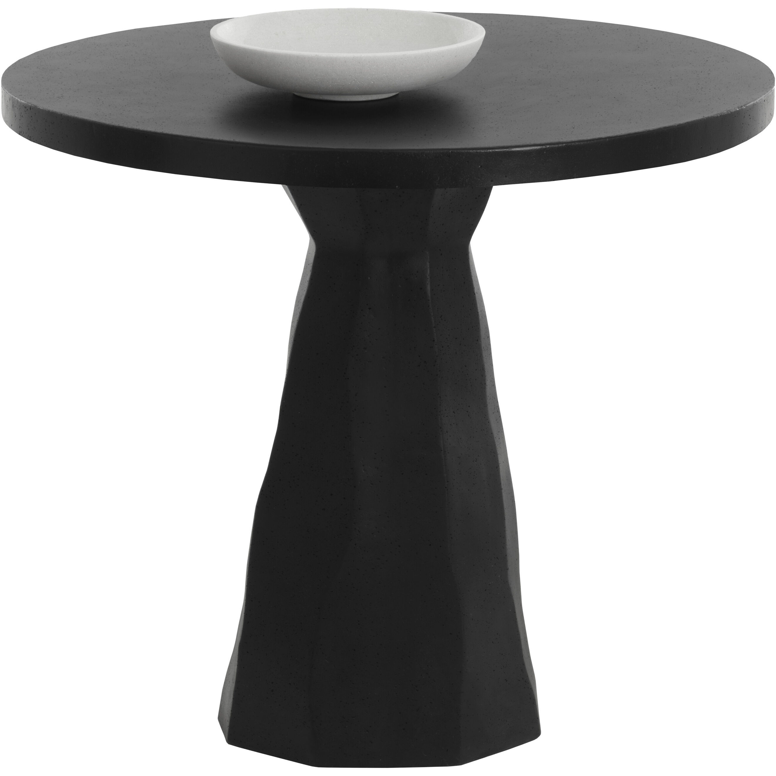 Kliff 34 X 30 inch Black Outdoor Bistro Table